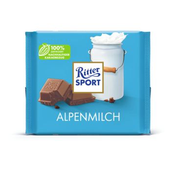 Ritter Sport Alpenmilch Tafel 250g-4000417660312