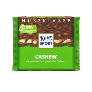 Ritter Sport Nuss Klasse Cashew Tafel 100g-4000417670717