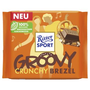 Ritter Sport Crunchy Brezel Tafel 100g-4000417628411