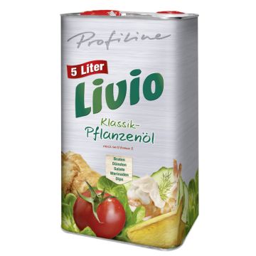 Livio® Profiline Klassik Pflanzenöl 5L-4000540020182