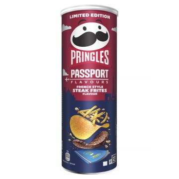 Pringles French Style Steak Frites 165g-5053990179534