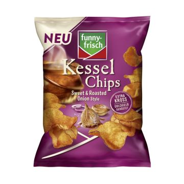 Kessel Chips Sweet&Rost Onion 120g-4003586108937