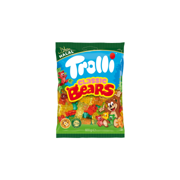 Trolli Halal Classic Bears 100g-8436556390739