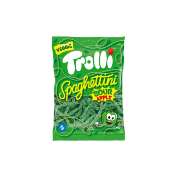 Trolli Spaghettini sour Apple 100g-4000512776628