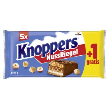 Knoppers Nussriegel 1x6er = 240g-4014400930863