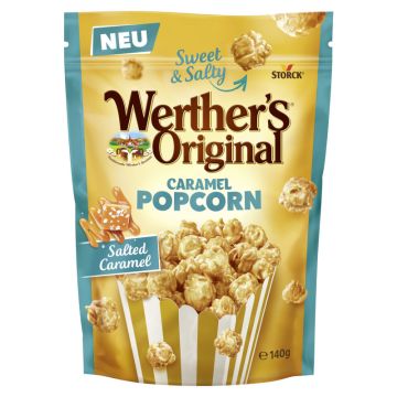 Werther's Original Caramel Popcorn Salted Caramel 140g-4014400935677