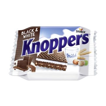 Knoppers Black&White 1x1er = 25g-40144559