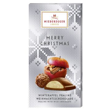 Niederegger Weihnachtsschokolade Winterapfel 100g-4000161020837