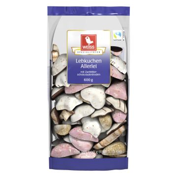 Weiss Lebkuchen-Allerlei 600g-4003160111506