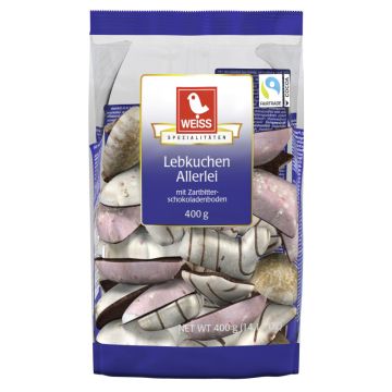 Weiss Lebkuchen-Allerlei 400g-4003160191706