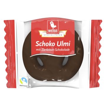 Weiss Schoko-Ulmi Zartbitter einzeln-verpackt 21g-4003160279800