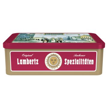 Lambertz Lebkuchenmischung Dose "Zum Fest" 300g-4006894183801