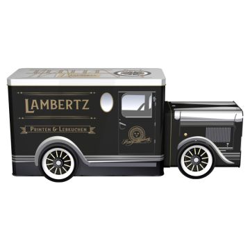 Henry Lambertz Lebkuchenmischung Dose "Lebkuchen-Truck" 750g-4006894385809