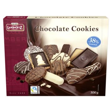 Lambertz Gebäckmischung "Chocolate Cookies" 500g-4006894563207