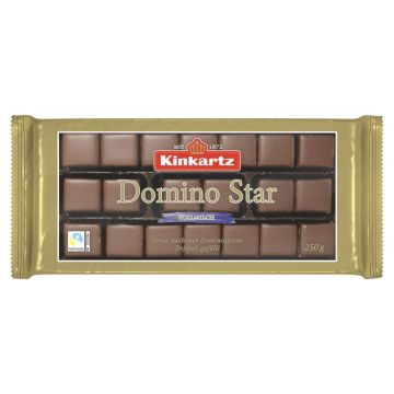 Kinkartz Domino Vollmilch "Domino-Star" 250g-4035900267907