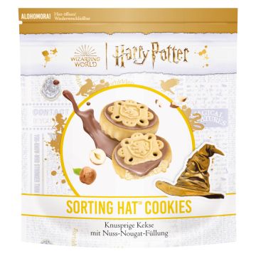 Wizarding World Harry Potter Sorting Hat(TM) Cookies Knusprige Kekse mit Nuss-Nougat-Füllung 172g-4001518116739