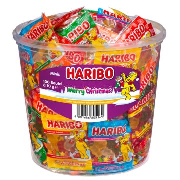 Haribo Suessware Fruchtgummi Christmas 1,000kg-4001686805169