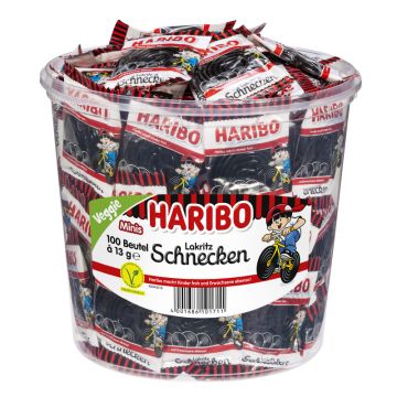 Haribo Lakritz Schnecken 1300g-4001686101711