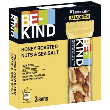 BE-KIND® Honey Roasted Nuts & SeaSalt 3Pack 3x30g = 90g-5000159532907