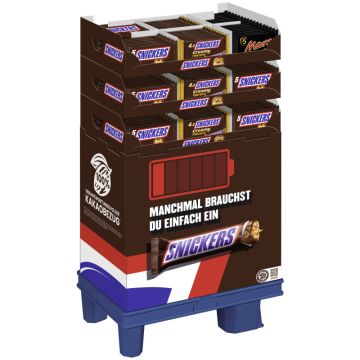  MARS® SNICKERS® Multipack 3 Varietäten 156 Verbrauchseinheiten (1/4 Palette) 32,959kg-5000159549844