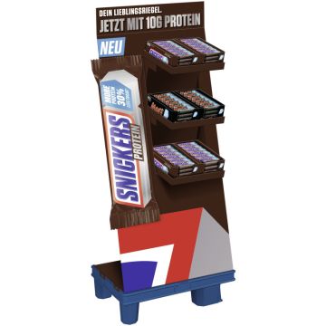 MARS® SNICKERS® Protein Riegel 2 Varietäten 108 Verbrauchseinheiten (1/4 Palette) 5,184kg-5000159569255