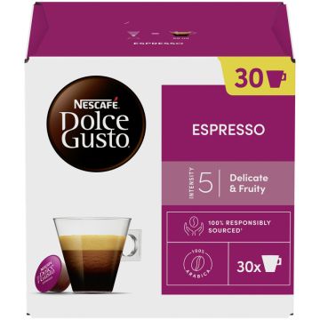 NESCAFE DOLCE GUSTO Espresso 30 Capsules = 165g-7613037934526