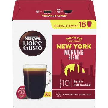 NESCAFE DOLCE GUSTO New York Morning Blend 18 Capsule = 149,4g -8445290537645