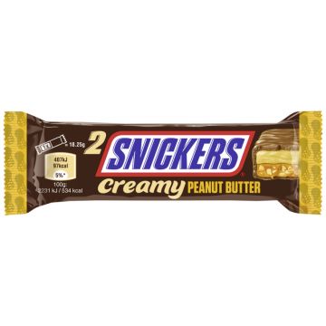 SNICKERS 2Pack Creamy Peanut Butter 36,5g (2x18,25g)-5900951283963