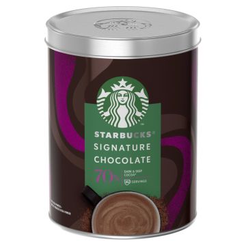 STARBUCKS SIGNATURE CHOCOLATE 70%  = 300g-7613287607607