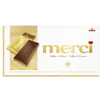 Merci Tafelschokolade Kaffee-Sahne à 100g-4014400914269