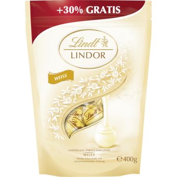 Lindt Lindor XL Btl Weiss 400g-4000539113864