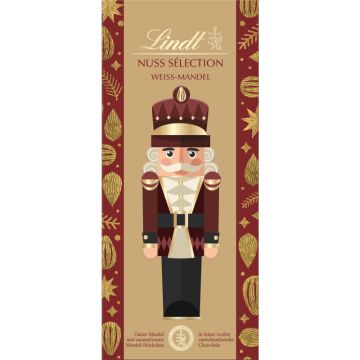 Lindt Nuss Sélection Mand. Tfl  150g-7610400099707