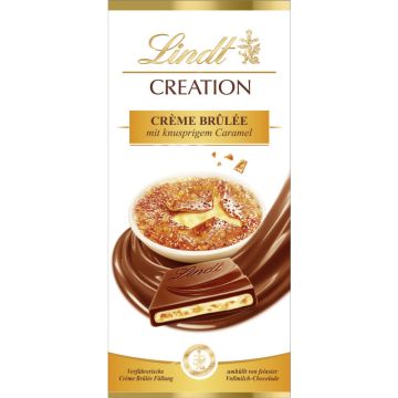 Lindt CREATION Creme Brulee 150g-3046920022262