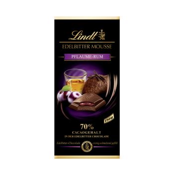 Lindt Edelbitter  Mousse Pflaume-Rum 150g-4000539139307