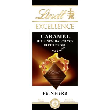 Lindt EXCELLENCE Caramel-Salz 100g-3046920021722