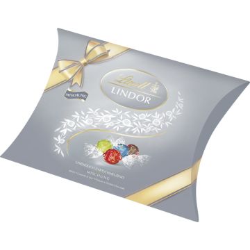 Lindt Lindor Kissen Misch. Silber 150g-4000539141348