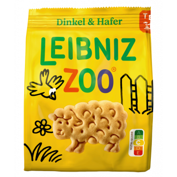 Bahlsen Leibniz Zoo Dinkel & Hafer à 125g-4017100138126