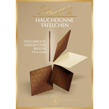 Lindt Hauchdünne Täfelchen Auslese 125g-4000539140969