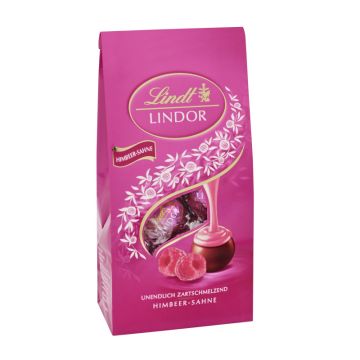 Lindt Lindor Beutel Himbeer 137g-4000539113383