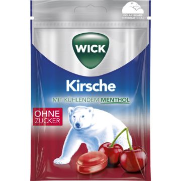 WICK Kirsche + Eukalyptus ohne Zucker 72g-4030300022064