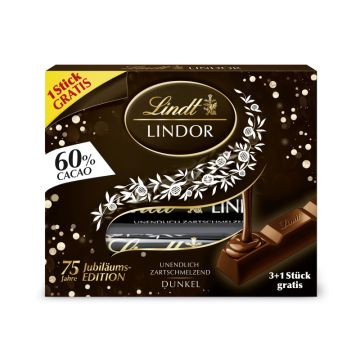 Lindt LINDOR 60% Multip.  100g-4000539144486