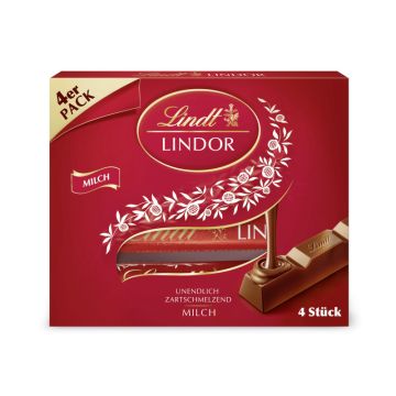 Lindt LINDOR Milch Multipack  100g-4000539144622