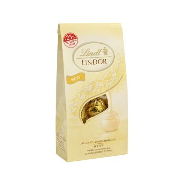 Lindt Lindor Beutel weiss 136g-4000539048708