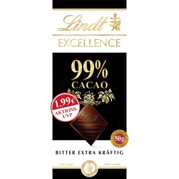 Lindt EXCELLENCE 99% PP 50g-3046921020564