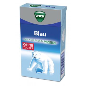 WICK Blau Menthol Clickbox ohne Zucker 46g-4030300022040