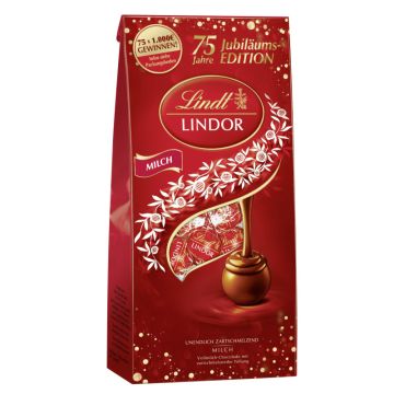 Lindt Lindor Btl Milch 75J.  137g-4000539143120