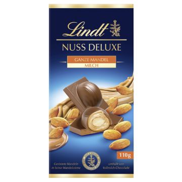 Lindt Nuss Deluxe Tfl Mil.-Man.  110g-4000539142840