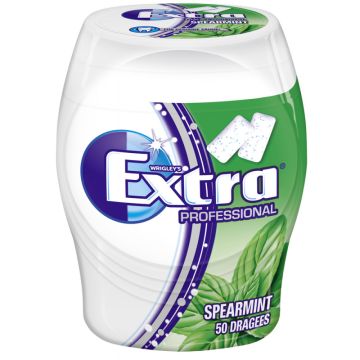 Wrigley's Extra PROFESSIONAL Spearmint 50 Dragees-4009900533591