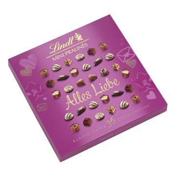 Lindt Mini Pral. Emotional Rosa 180g-4000539110047