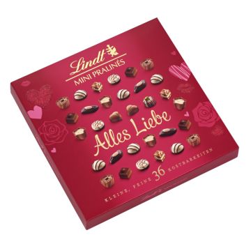 Lindt Mini Pral. Emotional Rot 180g-4000539110061